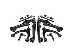 Front Upper and Lower Control Arm, Ball Joint, Sway Bar Link and Tie Rod End Kit (15-20 Yukon)