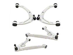 Front Upper and Lower Control Arms with Ball Joints (15-16 Yukon w/ Stock Cast Aluminum Control Arms)