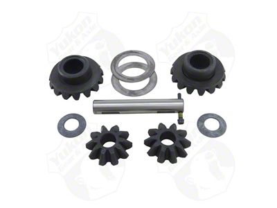 Yukon Gear Differential Carrier Gear Kit; Rear Axle; Ford 10.50-Inch; 35-Spline; Two Pinion Gear Design; Fits 1-Piece Case (00-10 F-150)
