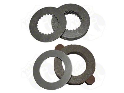 Yukon Gear Differential Clutch Pack; Rear; Ford 9.75-Inch; Dura Grip Clutch Kit; Composite Clutches (97-10 F-150)