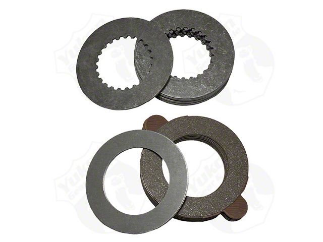 Yukon Gear Differential Clutch Pack; Rear; Ford 9.75-Inch; Trac-Loc Clutch Kit; 16-Piece; Does Not Includes Belleville Spring Plate (97-17 F-150)
