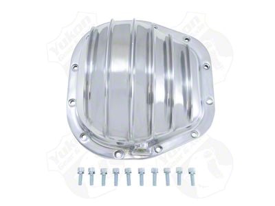 Yukon Gear Differential Cover; Rear; Ford 10.25-Inch; Polished Aluminum (00-04 F-150)