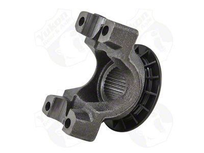 Yukon Gear Differential End Yoke; Rear Differential; Ford 10.25 and 10.50-Inch; Pinion Yoke; 31-Spline; U-Bolt Style; For Use with 1330 U-Joint; 1.13-Inch Cap Diameter; 3.16-Inch Tall; Fits Short Spline Pinion (00-04 F-150)