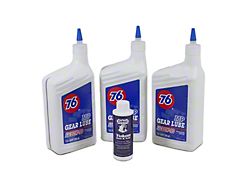 Yukon Gear Differential Oil; 4-Quart Redline Synthetic Shock Proof Oil; 75W250 (97-18 F-150)