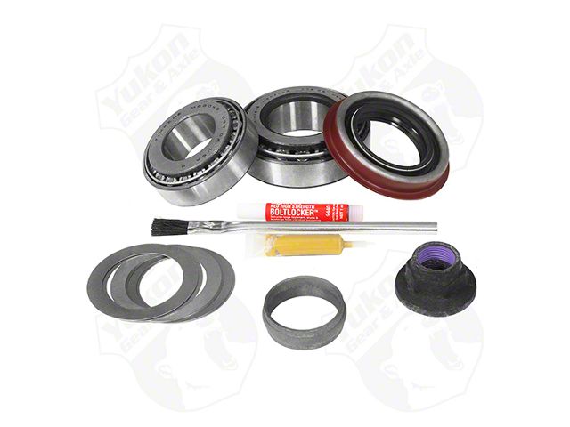 Yukon Gear Differential Pinion Bearing Kit; Rear; Ford 9.75-Inch; Includes Timken Pinion Bearings, Races and Pilot Bearing; If Applicable Crush Sleeve (11-17 F-150)
