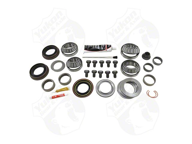 Yukon Gear Differential Rebuild Kit; Front; Ford 8.80-Inch; Differential Rebuild Kit; Timken Bearings; Includes Stub Axle Bearings and Seals (09-19 4WD F-150)