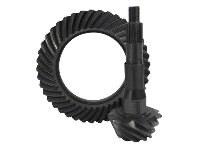 Yukon Gear Differential Ring and Pinion; Rear; Ford 10.50-Inch; Ring and Pinion Set; 3.55 Gear-Ratio; 37-Spline Pinion (11-13 F-150)