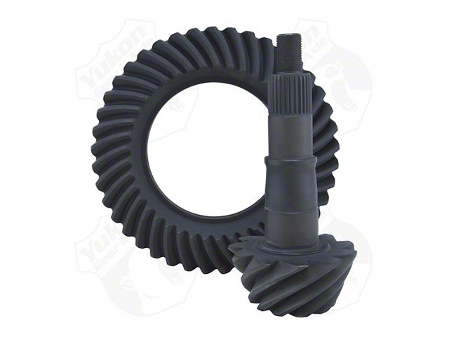 Yukon Gear Differential Ring and Pinion; Front; Ford 8.80-Inch; Reverse Rotation; Ring and Pinion Set; 5.13-Ratio (97-17 4WD F-150)