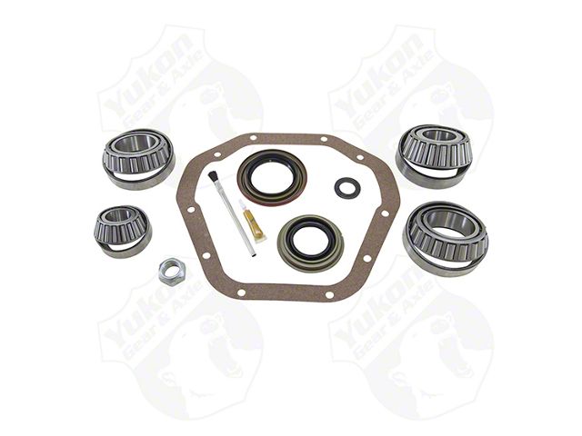 Yukon Gear Axle Differential Bearing and Seal Kit; Rear; Dana 80; Includes Timken Carrier Bearings and Races, Pinion Bearings and Races, Pinion Seal, Crush Sleeve and Oil; 4.375-Inch Outside Diameter (11-15 F-350 Super Duty)