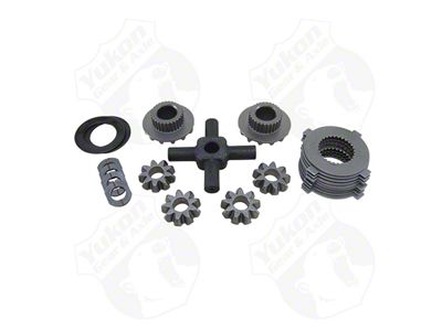 Yukon Gear Differential Carrier Gear Kit; Rear Axle; Dana 80; 35-Spline; For Use with Positraction; Round Cross Pin Shafts (11-15 F-350 Super Duty)