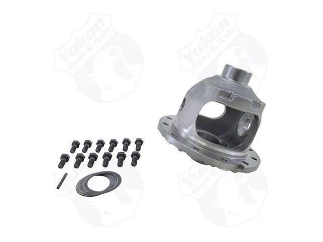 Yukon Gear Differential Carrier; Rear; Dana 60; Trac-Loc; For Use with Full-Float; 4.10 and Down Carrier Break; 2.125-Inch Tall; ABS Compatible (11-15 4WD F-350 Super Duty)