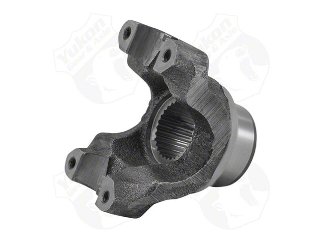 Yukon Gear Differential End Yoke; Rear Differential; Dana 60; For Use with 1350 U-Joint; Strap Style; 3.22-Inch Snap Ring Span; 1.06-Inch Cap Diameter; Outside Snap Ring (11-15 4WD F-350 Super Duty)