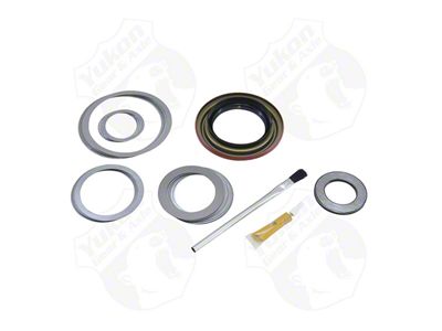 Yukon Gear Differential Rebuild Kit; Rear; Dana 80; Includes Pinion Seal and Crush Sleeve; If Applicable Complete Shim Kit, Marking Compound and Brush; With 4.375-Inch Outside Diameter (11-15 F-350 Super Duty)