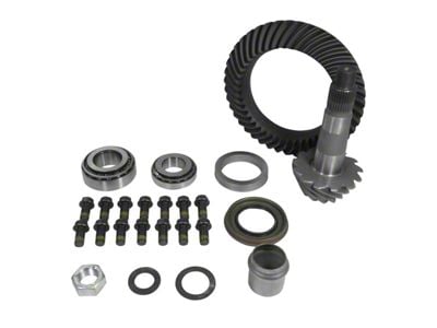 Yukon Gear Differential Ring and Pinion; Rear; Dana 275mm; Ring and Pinion Set; 3.73-Ratio; 32-Spline Pinion; 1.969-Inch Diameter Pinion Bearing Journal (17-18 F-350 Super Duty)