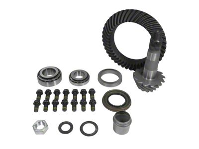 Yukon Gear Differential Ring and Pinion; Rear; Dana 300mm; Ring and Pinion Set; 3.55-Ratio; 32-Spline Pinion; 2.125-Inch Diameter Pinion Bearing Journal; Fits 3 Series 3.73 and Down Carrier (17-18 F-350 Super Duty)