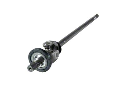 Yukon Gear Drive Axle Shaft; Front Right; Dana Super 60; 45.96-Inch Axle Assembly; 35-Spline; Includes Stub Axle Seal (11-15 4WD F-350 Super Duty)