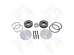 Yukon Gear Locking Hub Splined Slug; Yukon Hardcore Drive Flange Kit for Dana 60; With 35-Spline Outer Stubs; Yukon Engraved Caps (11-15 4WD F-350 Super Duty)
