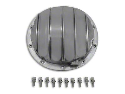 Yukon Gear Finned Polished Aluminum Differential Cover; 8.5-Inch and 8.6-Inch (07-13 Sierra 1500)