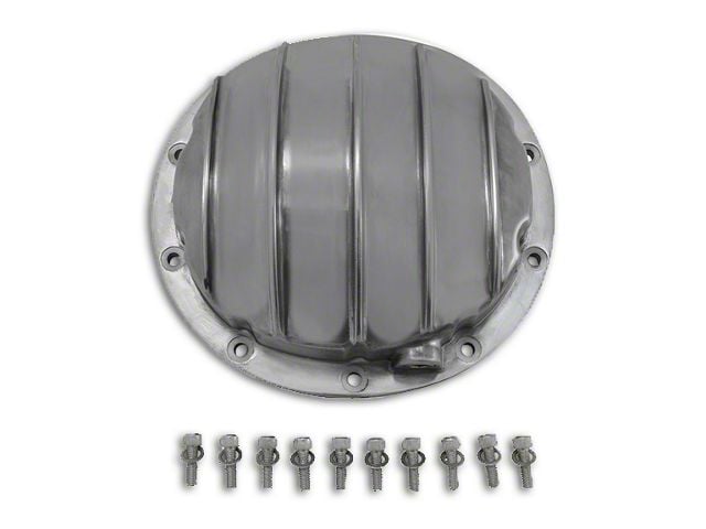 Yukon Gear Finned Polished Aluminum Differential Cover; 8.5-Inch and 8.6-Inch (07-13 Sierra 1500)