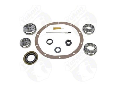 Yukon Gear Axle Differential Bearing and Seal Kit; Rear; Chrysler 9.25-Inch; Includes Timken Carrier Bearings and Races, Pinion Bearings and Races, Pinion Seal, Crush Sleeve and Oil (02-10 RAM 1500)