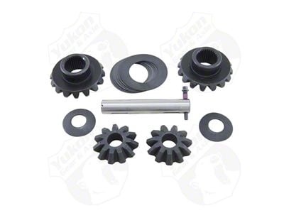 Yukon Gear Differential Carrier Gear Kit; Front Axle; Chrysler 9.25-Inch; Standard Open; 33-Spline; Straight Axle; Front Spider Set (06-10 4WD RAM 1500)