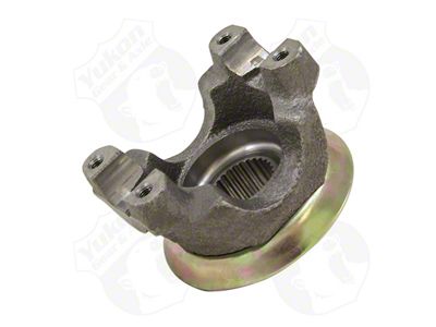 Yukon Gear Differential End Yoke; Rear Differential; Chrysler 8.25-Inch; Pinion Yoke; 27-Spline; For Use with 7260 U-Joint; 1.078-Inch Cap Diameter (02-04 4WD RAM 1500)