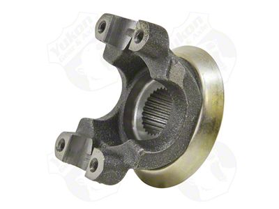 Yukon Gear Differential End Yoke; Rear Differential; Chrysler 8.25-Inch; Pinion Yoke; 27-Spline; For Use with 1310 U-Joint; 1.063-Inch Cap Diameter (02-04 4WD RAM 1500)