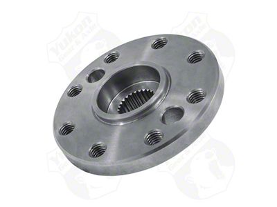 Yukon Gear Differential End Yoke; Rear Differential; Chrysler 8.25-Inch; Pinion Flange Yoke; 27-Spline; Round; 1.53-Inch Tall; 100mm Bolt Circle (02-04 4WD RAM 1500)