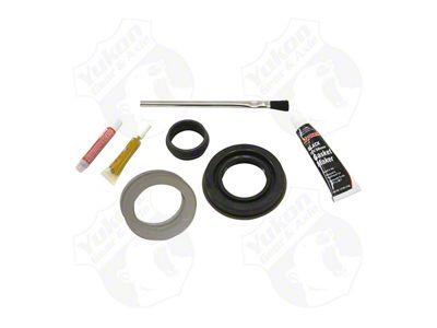 Yukon Gear Differential Rebuild Kit; Front; Chrysler 8.0-Inch; IFS; Standard Rotation; Includes Pinion Seal and Crush Sleeve; If Applicable Complete Shim Kit, Marking Compound and Brush; IFS (02-10 4WD RAM 1500)