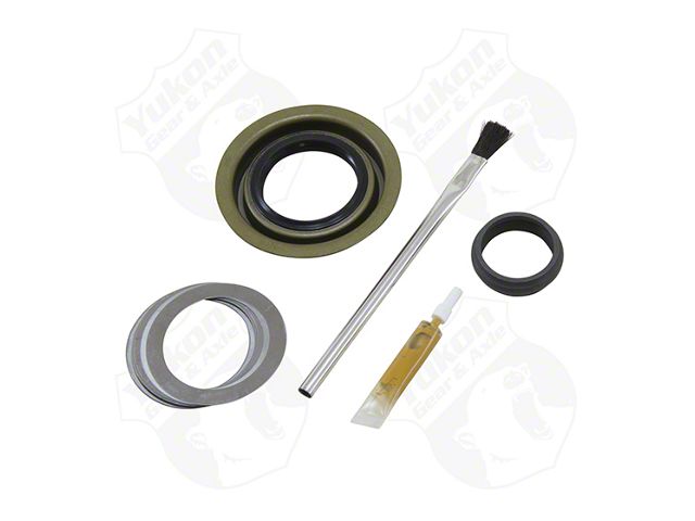 Yukon Gear Differential Rebuild Kit; Rear; Chrysler 8.25-Inch; Includes Pinion Seal and Crush Sleeve; If Applicable Complete Shim Kit, Marking Compound and Brush (02-04 4WD RAM 1500)