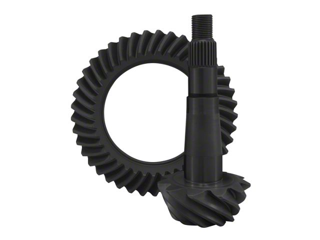 Yukon Gear Differential Ring and Pinion; Rear; Chrysler 8.25-Inch; C213; Ring and Pinion Set; 3.73-Ratio; Double Drilled (02-04 4WD RAM 1500)