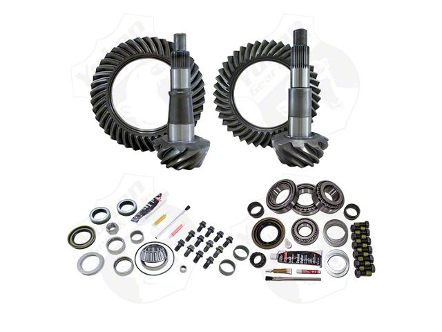 Yukon Gear Differential Rebuild Kit; Includes Front and Rear 3.73-Ring and Pinion Set (03-10 4WD 5.9L, 6.7L or 8.0L RAM 3500)