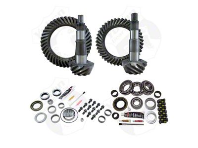 Yukon Gear Differential Rebuild Kit; Includes Front and Rear 4.11-Ring and Pinion Set (03-10 4WD 5.9L, 6.7L or 8.0L RAM 3500)