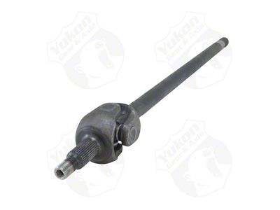 Yukon Gear Drive Axle Shaft; Front Left; Chrysler 9.25-Inch; Uses 1485 U-Joint (2009 4WD RAM 3500)