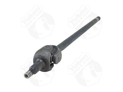 Yukon Gear Drive Axle Shaft; Front Right; Chrysler 9.25-Inch; Uses 1555 U-Joint (2010 4WD RAM 3500)