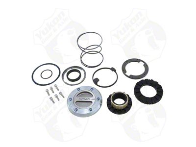 Yukon Gear Locking Hub; Dana 60; 35-Spline; Yukon Hardcore Locking Hub, 1-Side Only; Works with Spin Free Kit (03-08 RAM 3500)