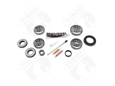 Yukon Gear Axle Differential Bearing and Seal Kit; Front; GM 8.25-Inch; IFS; Includes Timken Carrier Bearings and Races, Pinion Bearings and Races, Pinion Seal, Crush Sleeve and Oil (99-17 Sierra 1500)