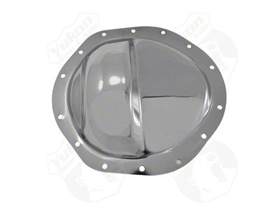 Yukon Gear Differential Cover; Rear; GM 9.50-Inch; 14-Bolt Cover; Chrome (99-13 Sierra 1500)