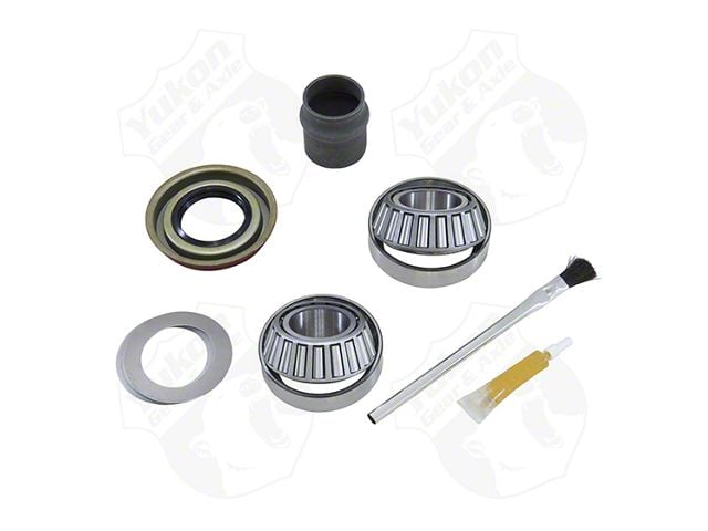Yukon Gear Differential Pinion Bearing Kit; Front; GM 8.25-Inch; IFS; Includes Timken Pinion Bearings, Races and Pilot Bearing; If Applicable Crush Sleeve (99-17 Sierra 1500)