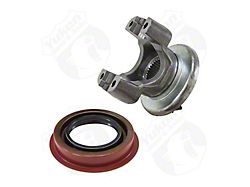 Yukon Gear Differential End Yoke; Rear Differential; GM 10.50-Inch; 14-Bolt; Pinion Yoke; Strap Style; For 1350 Series U-Joint; 1.188-Inch Cap Diameter; 3.625-Inch Span (07-15 Sierra 2500 HD)