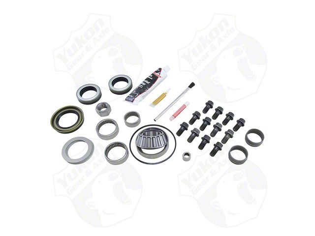 Yukon Gear Differential Rebuild Kit; Front; GM 9.25-Inch IFS; Salisbury Differential with 12-Bolt Cover, Master Overhaul Kit and Timken Bearings (11-15 4WD Sierra 3500 HD)