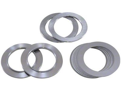 Yukon Gear Differential Carrier Bearing Shim; Rear Differential; Ford 8.80-Inch; Carrier Shim Kit; Inter Locking design (99-17 Silverado 1500)