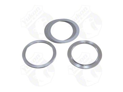 Yukon Gear Differential Carrier Bearing Shim; Rear Differential; GM 9.50-Inch; 14-Bolt Cover; Carrier Shim Kit; One Side; 3.50-Inch Outside Diameter; 2.665-Inch Inside Diameter (99-17 Silverado 1500)