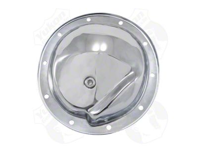 Yukon Gear Differential Cover; Rear; GM 8.60-Inch; Chrome (99-17 Silverado 1500)