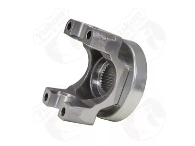 Yukon Gear Differential End Yoke; Rear Differential; GM 8.5 and 8.60-Inch; Pinion Yoke; 30-Spline; Strap Style; Mechanic 3R U-Joint; 1.125-Inch Cap Diameter; Inside Snap Ring (99-17 Silverado 1500)
