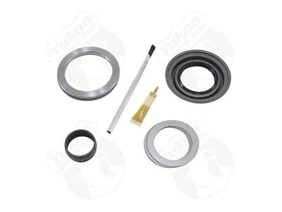 Yukon Gear Differential Rebuild Kit; Rear; GM 9.76-Inch; 12-Bolt Cover; Includes Pinion Seal and Crush Sleeve; If Applicable Complete Shim Kit, Marking Compound and Brush (14-17 Silverado 1500)