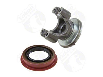 Yukon Gear Differential End Yoke; Rear Differential; GM 10.50-Inch; 14-Bolt; Pinion Yoke; Strap Style; For 1350 Series U-Joint; 1.188-Inch Cap Diameter; 3.625-Inch Span (07-15 Silverado 2500 HD)