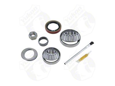Yukon Gear Differential Pinion Bearing Kit; Rear; GM 10.50-Inch; 14-Bolt Cover; Includes Timken Pinion Bearings, Races and Pilot Bearing; If Applicable Crush Sleeve (07-15 Silverado 2500 HD)