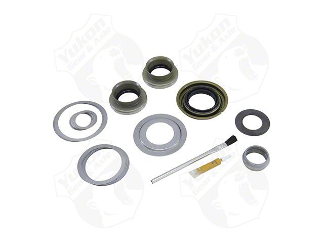 Yukon Gear Differential Rebuild Kit; Front; Dana 60; Reverse Rotation; Includes Pinion Seal and Crush Sleeve; If Applicable Complete Shim Kit, Marking Compound and Brush (11-13 4WD F-250 Super Duty)