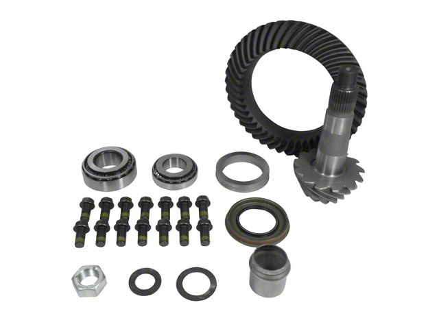 Yukon Gear Differential Ring and Pinion; Rear; Dana 275mm; Ring and Pinion Set; 3.55-Ratio; 32-Spline Pinion; 1.969-Inch Diameter Pinion Bearing Journal (17-18 F-250 Super Duty)